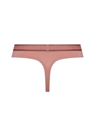 CALVIN KLEIN CK String avec élastique logo logo raisin rouge avec beurre de pomme - Slip femme - 5