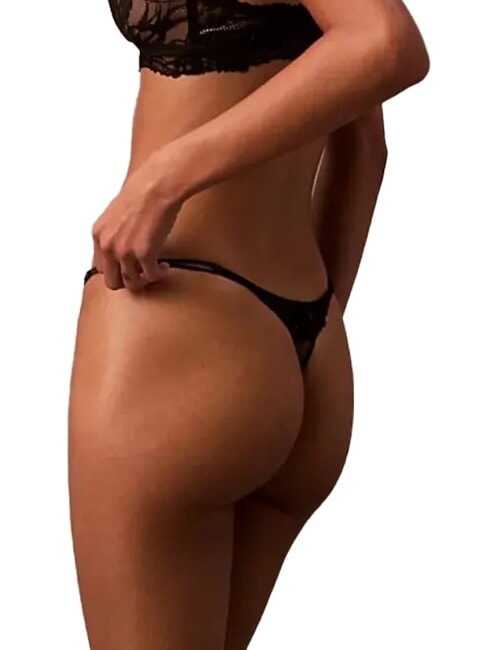 CK P&eacute;rizome noir - Slip femme