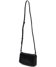 CALVIN KLEIN BOLD MONOGRAM Sac à bandoulière sur noir - Sacs pour Femme - 3