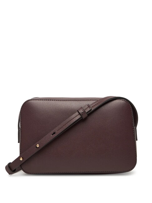 EMBOSSED LOGO Mini sac à bandoulière fudge/expresso - Sacs pour Femme