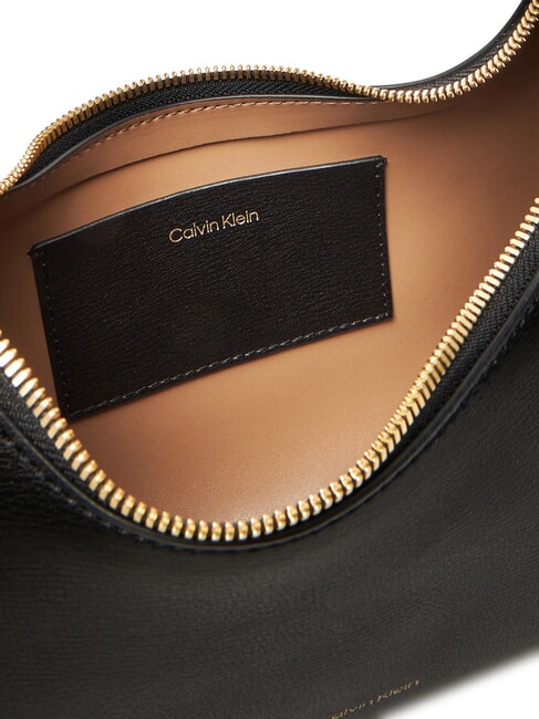 EMBOSSED LOGO Sac à bandoulière, avec bandoulière noix de coco noire/grillée - Sacs pour Femme