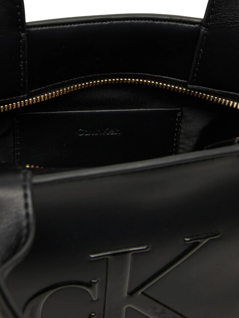 BOLD MONOGRAM Mini sac à main avec bandoulière sur noir - Sacs pour Femme