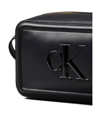 CALVIN KLEIN BOLD MONOGRAM Mini sac à bandoulière sur noir - Sacs pour Femme - 3