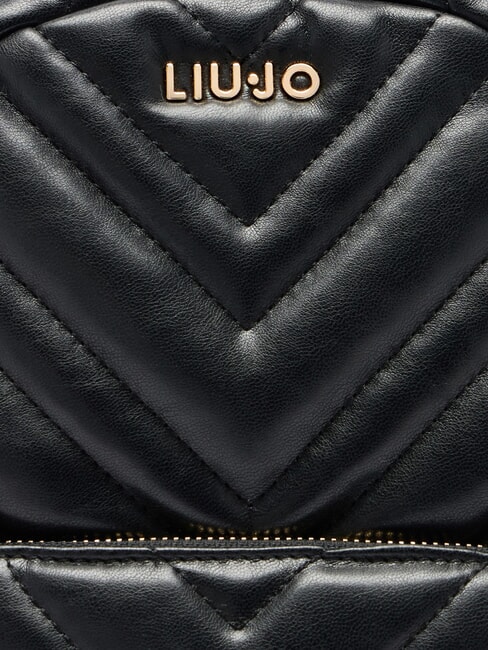 CIRRY Sac à dos matelassé avec poche NOIR - Sacs pour Femme