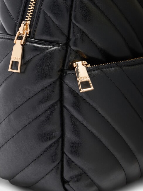 CIRRY Sac à dos matelassé avec poche NOIR - Sacs pour Femme