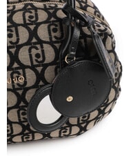 LIUJO AMELIE Sac de coffre avec logo monogramme tabac - Sacs pour Femme - 3