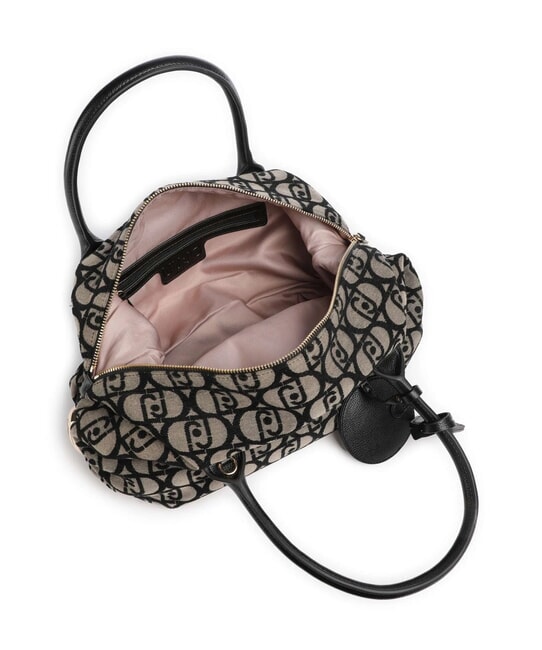 AMELIE Sac de coffre avec logo monogramme tabac - Sacs pour Femme