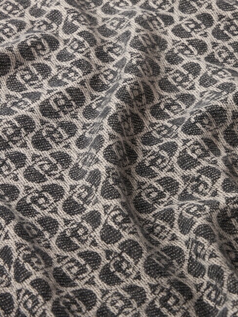 MONOGRAM Étole avec logo monogramme NOIR - Écharpes