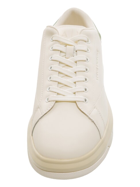 ACTION Baskets en cuir blanc cassé + jardin formel - Chaussures Homme