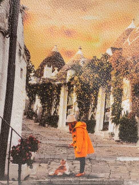 YESBAG Sac à bandoulière la vie dans les trulli - Sacs pour Femme