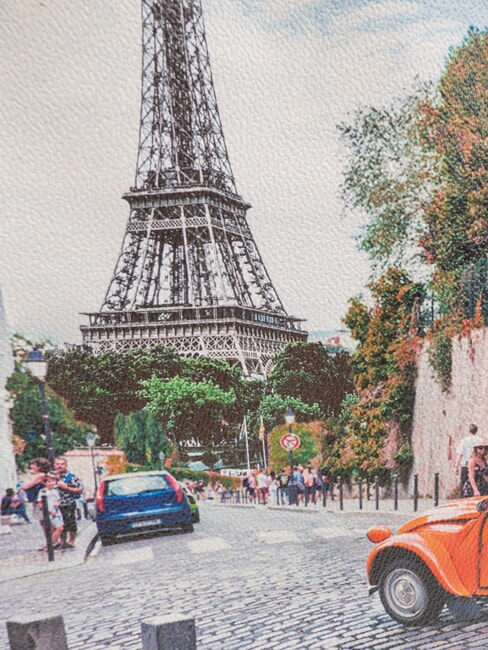 YESBAG Sac fourre-tout à bandoulière c'est la vie - Sacs pour Femme