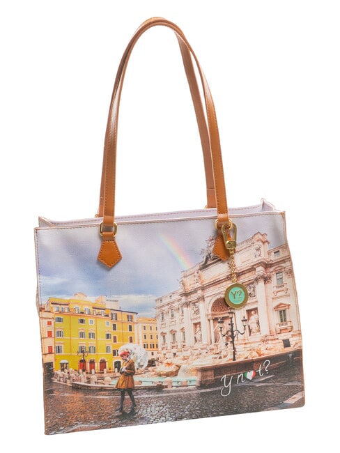YESBAG Sac fourre-tout à bandoulière Rome arc-en-ciel - Sacs pour Femme