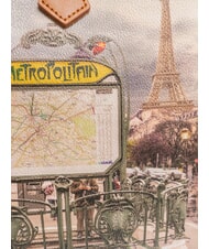 YNOT YESBAG Sac à bandoulière imprimé Métro parisien - Sacs pour Femme - 3