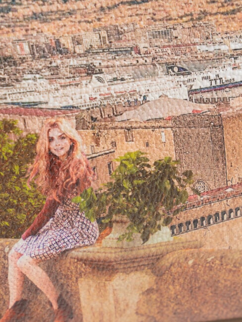 YESBAG Pochette avec revers citronnier - Sacs pour Femme