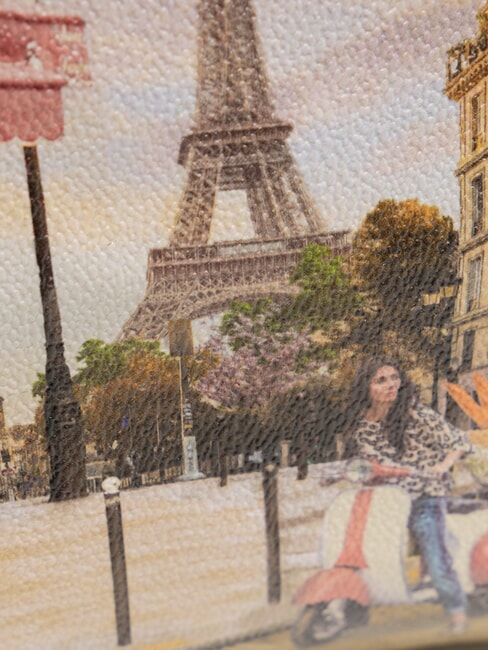 YESBAG  Sac à main, avec bandoulière voile paris - Sacs pour Femme