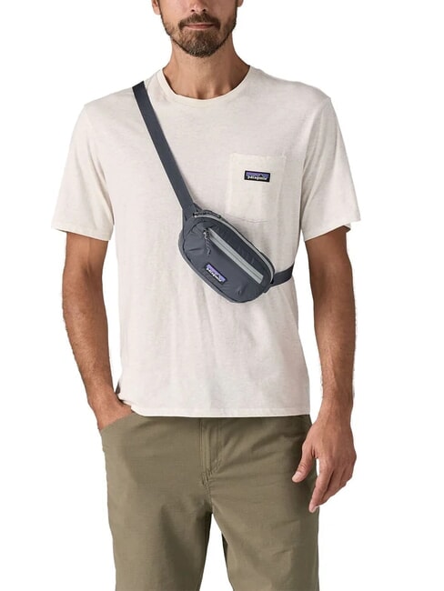 TERRAVIA MINI Petite pochette pliable bleu plus couvant - Sacs banane