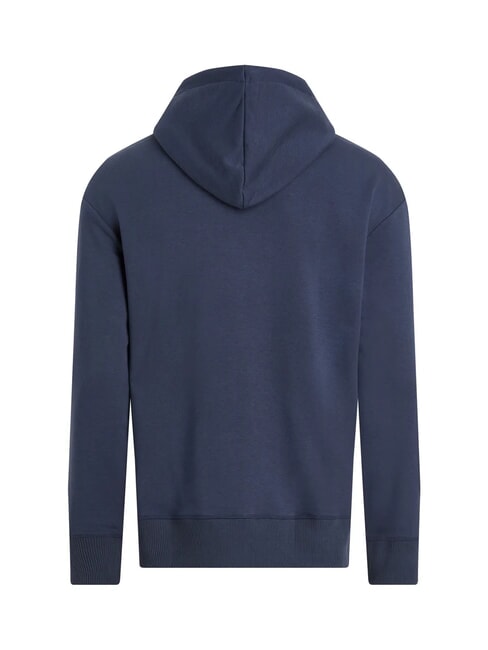 CK Sweat-shirt avec poche et capuche encre - Pulls molletonnés