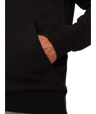 CALVIN KLEIN CK JEANS Sweat &agrave; capuche avec logo Teddy ck noir - Pulls molletonn&eacute;s - 4