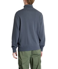 CALVIN KLEIN CK JEANS Sweat-shirt &agrave; col roul&eacute; enti&egrave;rement zipp&eacute; - Pulls molletonn&eacute;s
