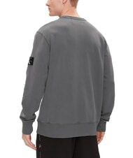 CALVIN KLEIN CK JEANS Sweat-shirt ras du cou en coton - Pulls molletonn&eacute;s