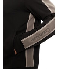 CALVIN KLEIN CK PERFORMANCE Sweat-shirt entièrement zippé beauté noire - Pulls molletonnés - 4