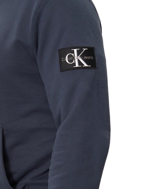 CK JEANS Sweat à capuche avec patch logo encre - Pulls molletonnés