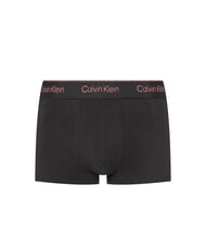 CALVIN KLEIN CK 3 boxers élastiques avec logo lurex b- argent, rouge, lurex argenté lgs - Slip homme - 6
