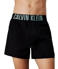 CALVIN KLEIN CK 2 boxeurs b- lgs blanches, vertes chatouill&eacute;es - Slip homme - 3