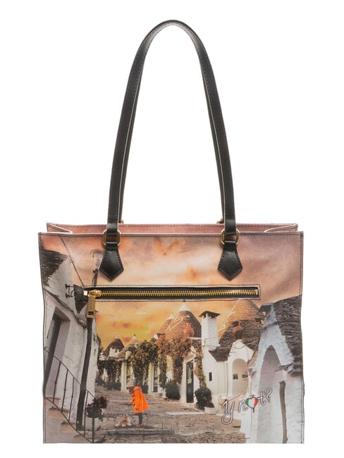 YESBAG Sac fourre-tout à bandoulière la vie dans les trulli - Sacs pour Femme