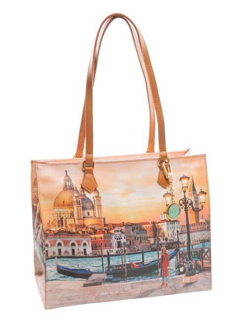 YESBAG Sac fourre-tout à bandoulière Coucher de soleil à Venise - Sacs pour Femme