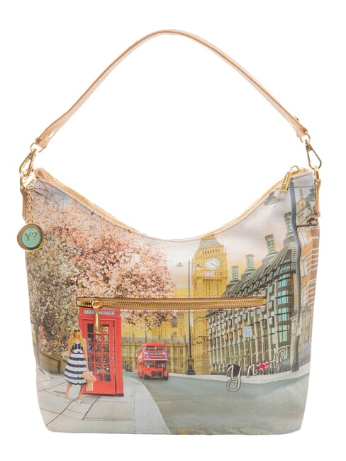 YESBAG Sac à bandoulière Hobo rosier anglais - Sacs pour Femme