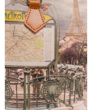 YNOT YESBAG Sac à provisions Métro parisien - Sacs pour Femme - 3