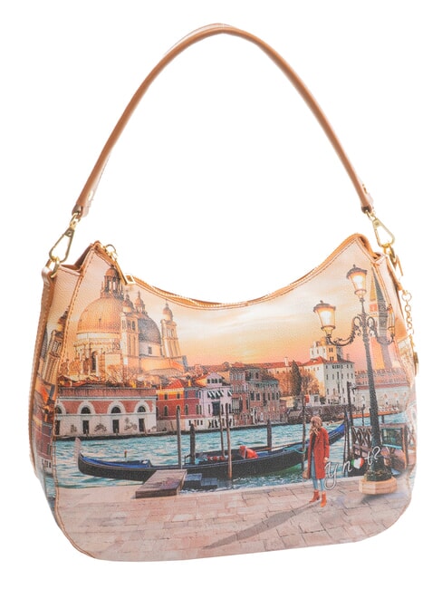 YESBAG Sac &agrave; bandouli&egrave;re Coucher de soleil &agrave; Venise - Sacs pour Femme