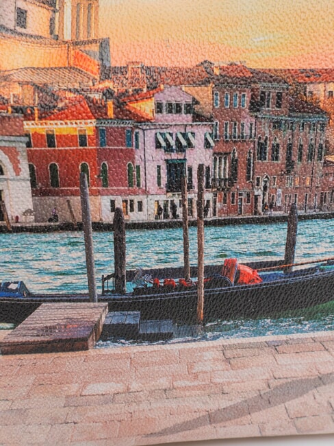 YESBAG Sac &agrave; bandouli&egrave;re Coucher de soleil &agrave; Venise - Sacs pour Femme