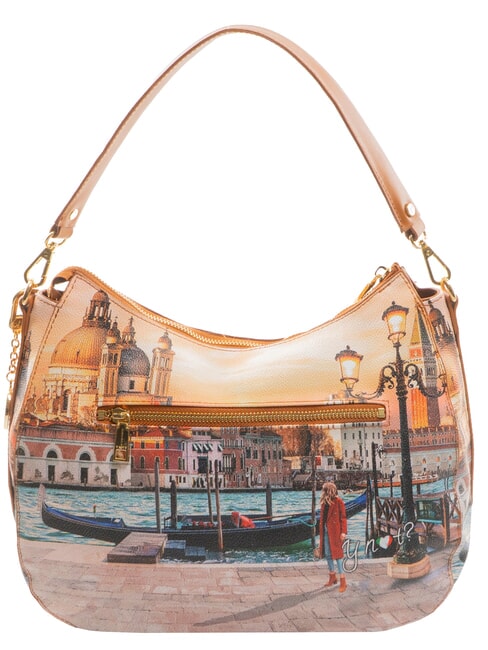 YESBAG Sac &agrave; bandouli&egrave;re Coucher de soleil &agrave; Venise - Sacs pour Femme