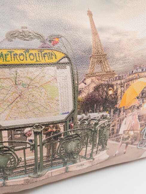 YESBAG Sac à bandoulière Métro parisien - Sacs pour Femme