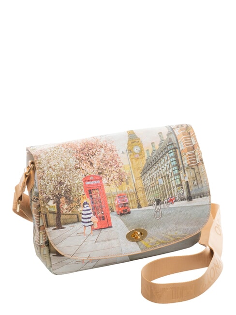 YESBAG Sac à bandoulière avec rabat rosier anglais - Sacs pour Femme