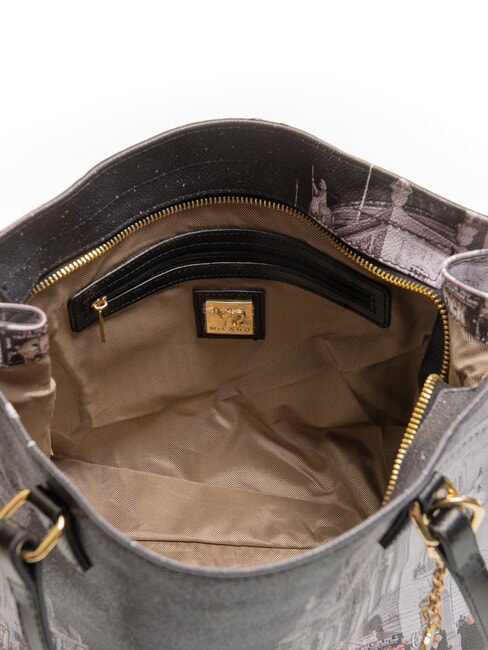 YESBAG Sac fourre-tout à bandoulière Londres la nuit - Sacs pour Femme