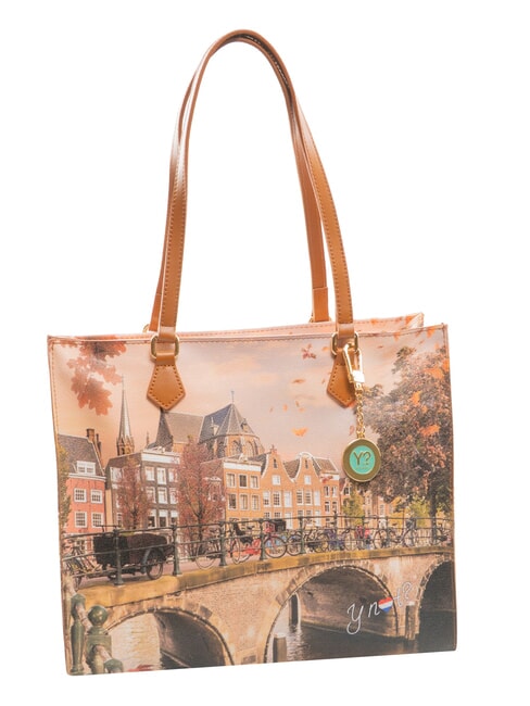 YESBAG Sac fourre-tout à bandoulière rivière d'automne - Sacs pour Femme