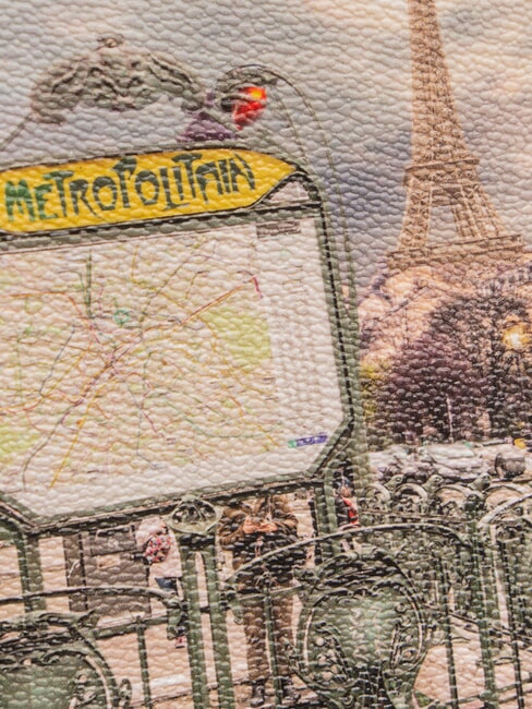 YESBAG Sac à bandoulière Métro parisien - Sacs pour Femme