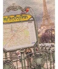 YNOT YESBAG Sac à bandoulière Métro parisien - Sacs pour Femme - 3