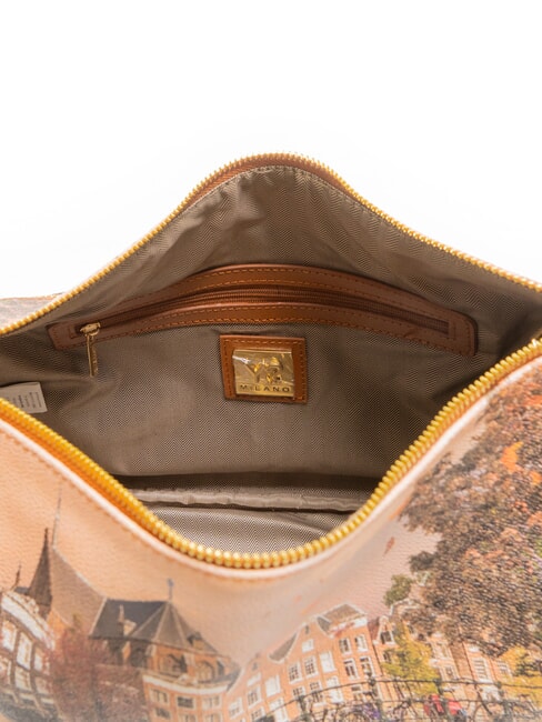 YESBAG Sac &agrave; bandouli&egrave;re rivi&egrave;re d'automne - Sacs pour Femme