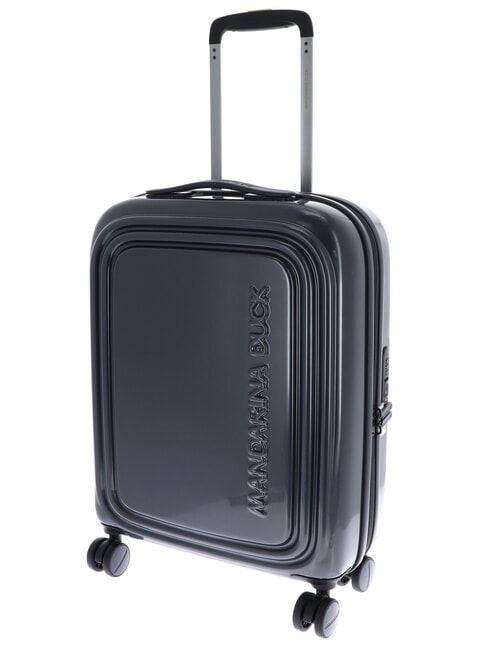 LOGODUCK+ METAL Valise à roulettes extensible pour bagages à main anthracite - Valises cabine