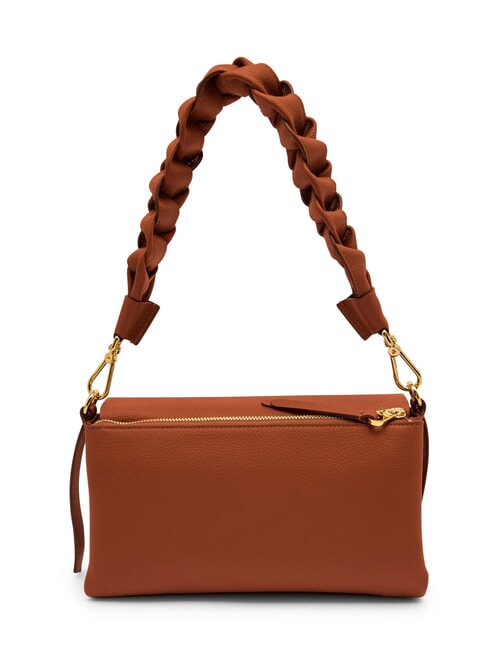 BOHEME GRANA DOUBLE  Sac &agrave; bandouli&egrave;re, avec bandouli&egrave;re cognac/noir - Sacs pour Femme