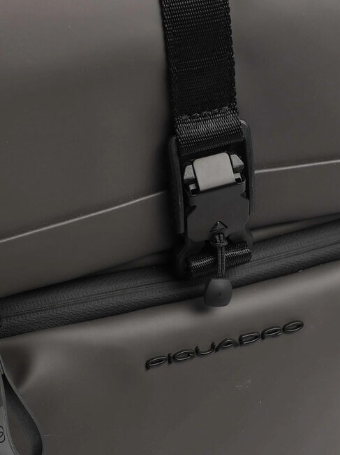 CORNER SPECIALE GOMMATO Sac à dos à enroulement, support pour ordinateur portable 14" GRIS - Sacs à dos pour ordinateur portable