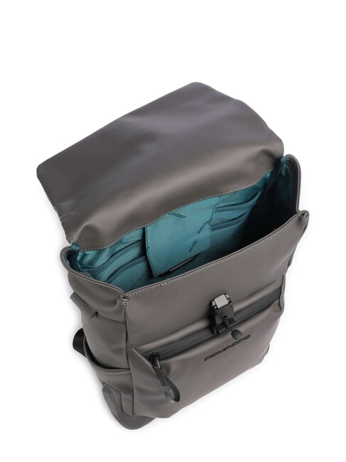 CORNER SPECIALE GOMMATO Sac à dos à enroulement, support pour ordinateur portable 14" GRIS - Sacs à dos pour ordinateur portable