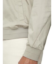 CALVIN KLEIN CK Blouson aviateur en satin extensible Brouillard de Londres - Vestes pour hommes - 3