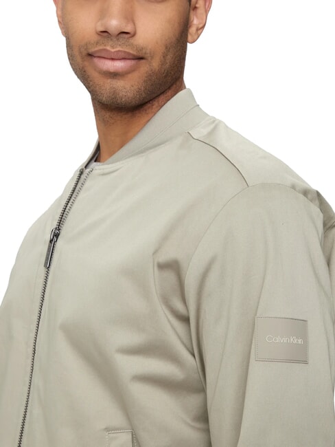 CK Blouson aviateur en satin extensible Brouillard de Londres - Vestes pour hommes