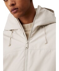 CALVIN KLEIN CK JEANS Veste à capuche en tissu technique pélican - Vestes pour hommes - 3