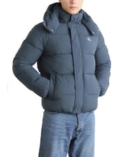 CALVIN KLEIN CK JEANS Veste matelass&eacute;e &agrave; capuche encre - Doudounes homme - 3